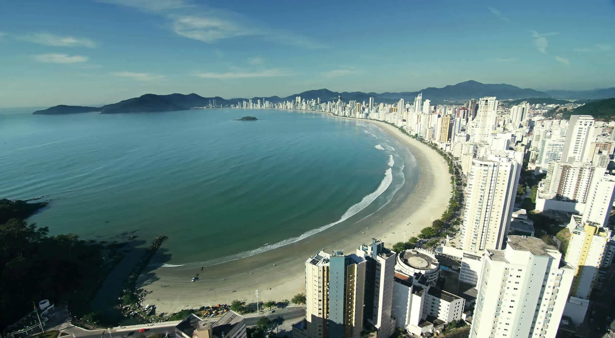 Vista aérea de Balneário Camboriú - SC
